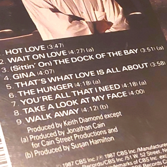 Michael Bolton - The Hunger Album CD - Picture 3 of 3